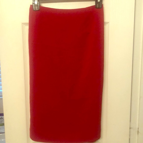 Amanda Smith Dresses & Skirts - Gorgeous Red pencil skirt sz 12